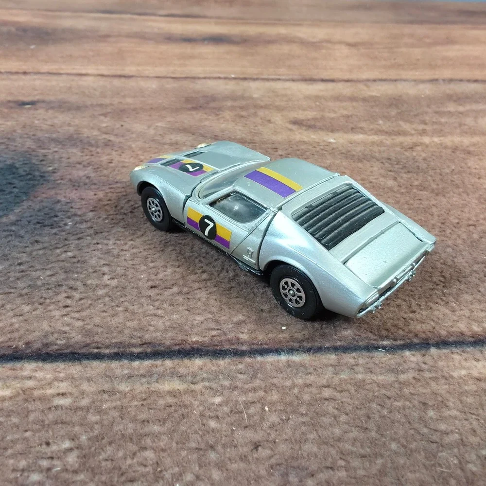 Corgi Toys Lamborghini Miura P400 Kids OS Silver Good Diecast Racing Car #7